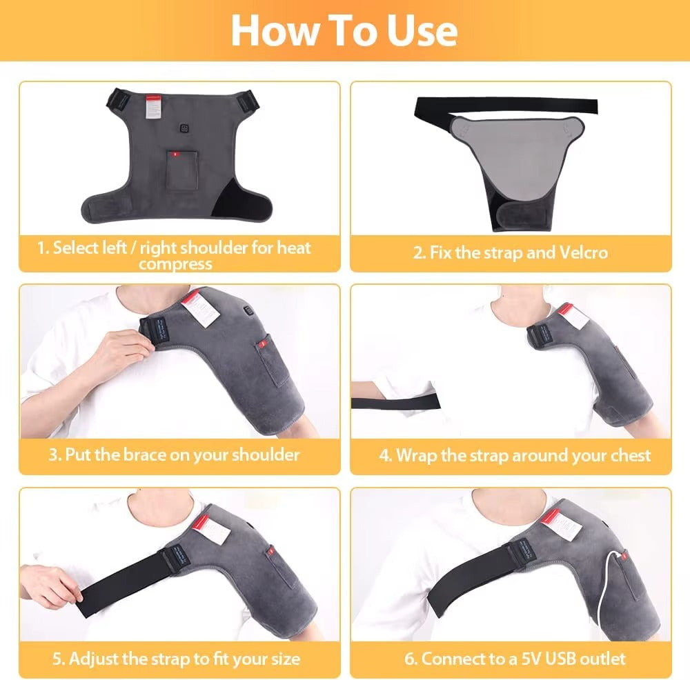 Hombrera Termica Usb Hombro