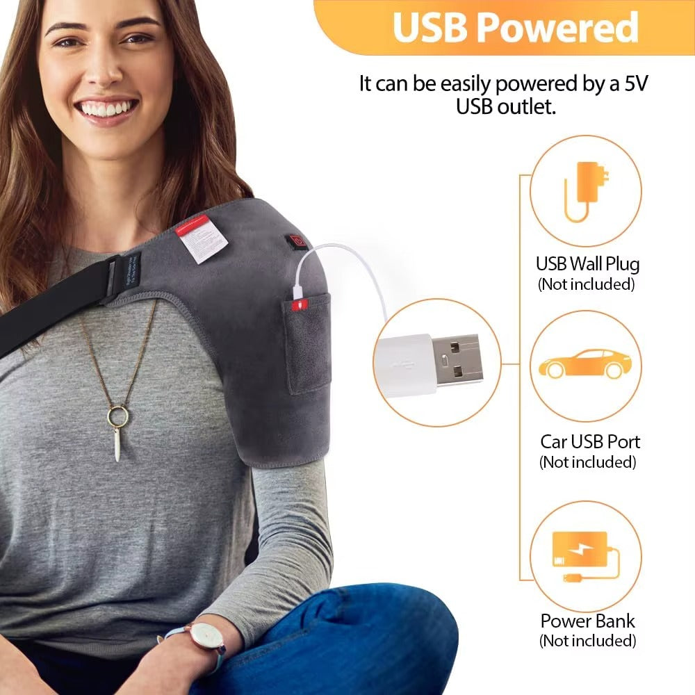Hombrera Termica Usb Hombro